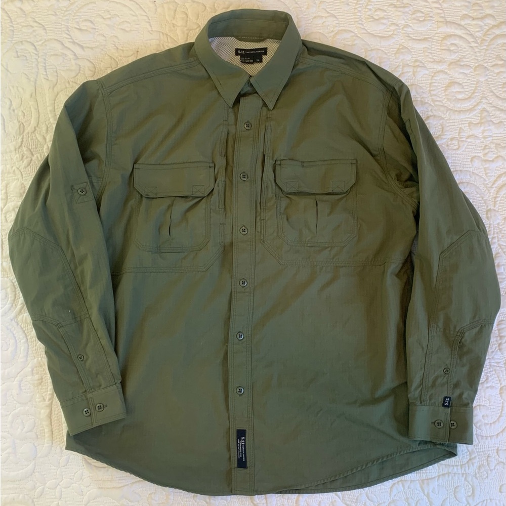 5.11 Tactical Sage Green Shirt Jacket Men’s XL